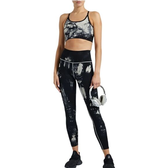 Good American Tie Dye Stretch Leggings.Size 1/2 - Picture 1 of 14